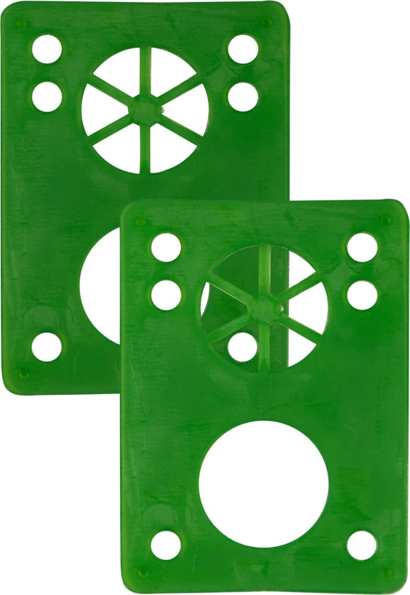 Essentials Skateboard Riser Pad - 1/8" Green