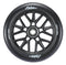 The Blunt Envy Delux 120mm Stunt Scooter Wheel in black is designed for stunt scooter enthusiasts, featuring a spoked design and the iconic Delux logo. Its 120mm x 26mm size enhances precision, making it an excellent choice for those who value performance as Blunt Envy fans do.