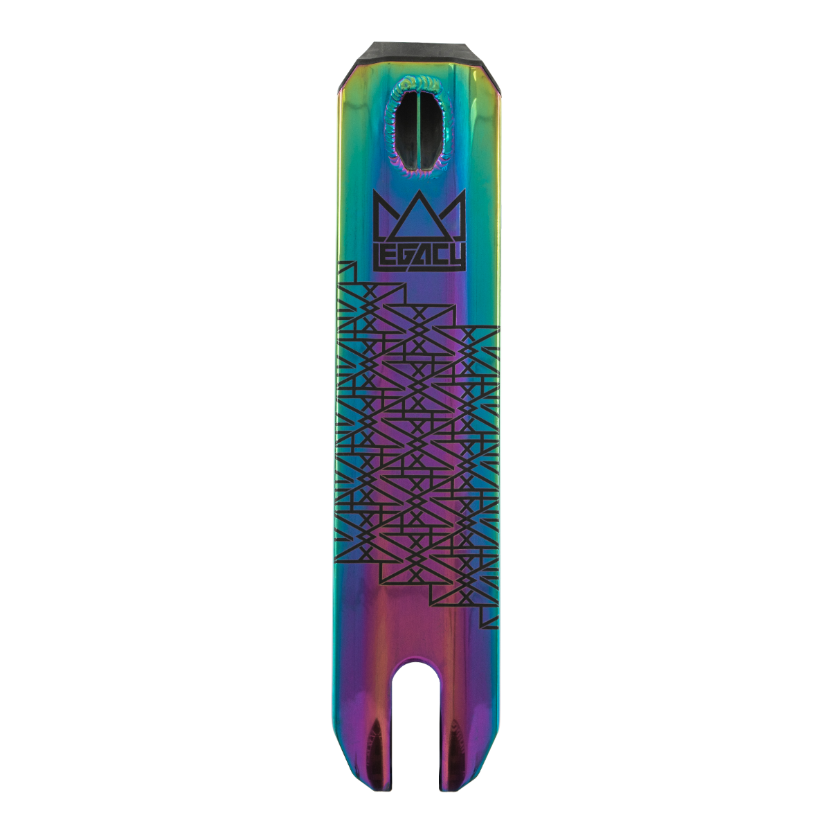 Legacy 1.5 Pro Complete Stunt Scooter - Rainbow Neochrome / Black - Deck