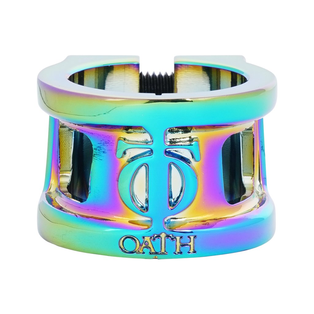 Oath Cage V2 2 Bolt Oversized Stunt Scooter Clamp - Front