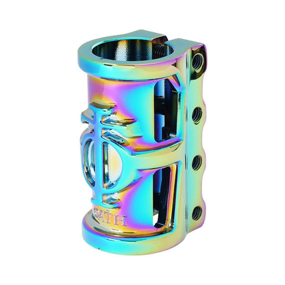 Oath Cage V2 4 Bolt SCS Oversized Stunt Scooter Clamp - Neochrome - Left