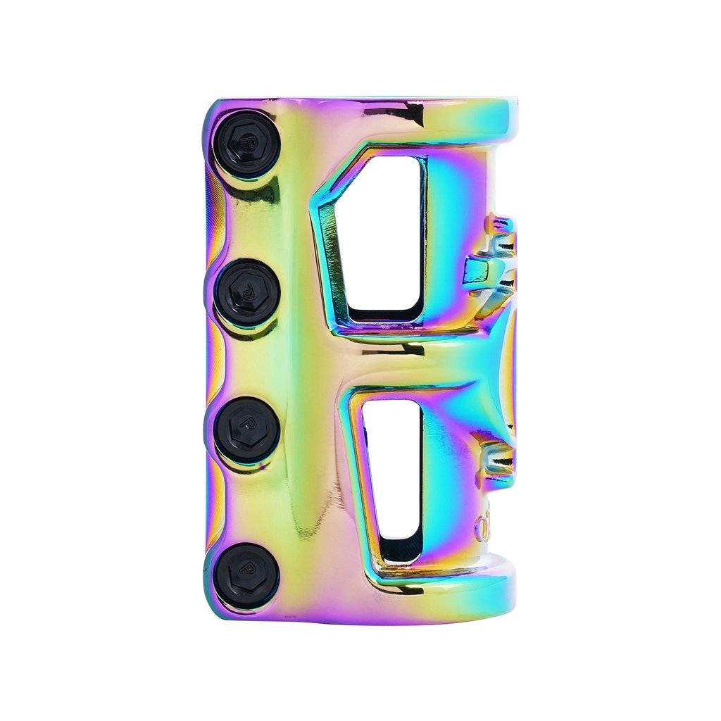Oath Cage V2 4 Bolt SCS Oversized Stunt Scooter Clamp - Neochrome - Right