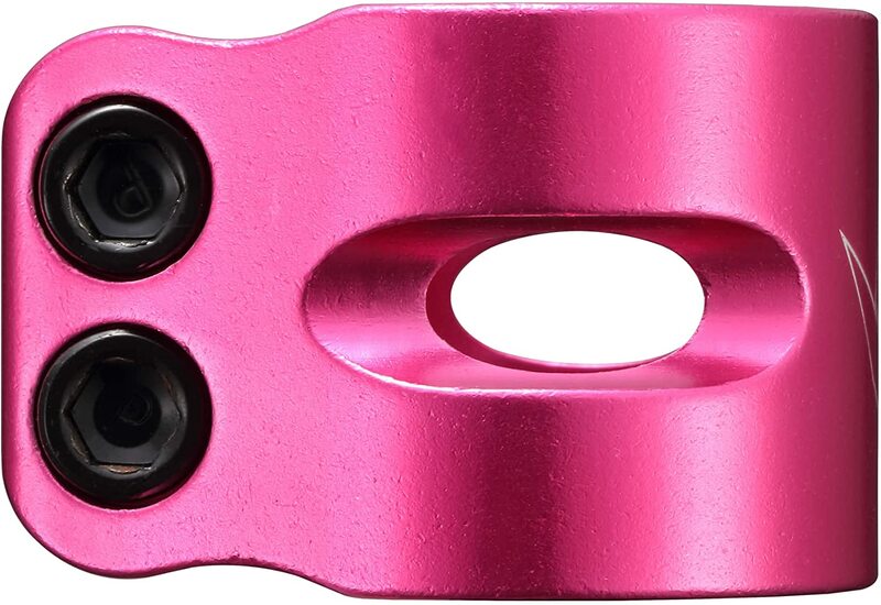 Blunt Envy Twin Slit 2 Bolt Oversized Scooter Clamp - Pink - Side