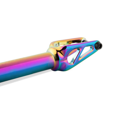 Drone Aero 3 Feather-Light IHC Stunt Scooter Fork - Neochrome - Detail