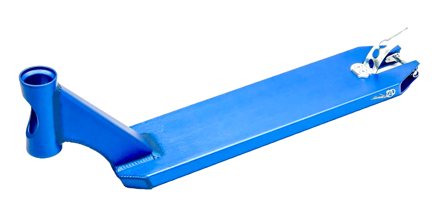 Apex Pro Camille Bonnet Signature Blue Stunt Scooter Deck - 4.5" x 19.3" - Top