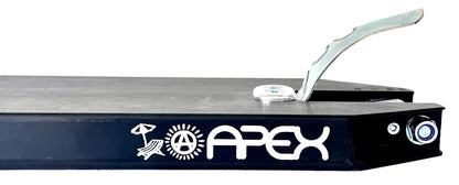 Apex Pro "Life's a Beach Special Edition Blue / Black Scooter Deck - 5" x 19.3" - Detail