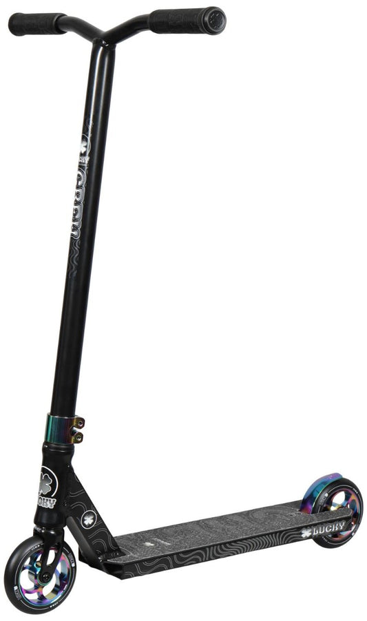 Lucky Crew 2022 Complete Stunt Scooter - Black / Neochrome