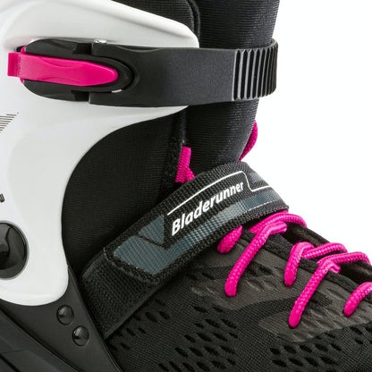 Bladerunner 2021 Formula 84 Womens Inline Roller Skates - Black / Raspberry - Buckle