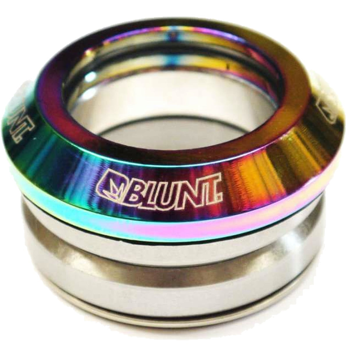 Blunt Envy Integrated Stunt Scooter Headset - Oil Slick Neochrome