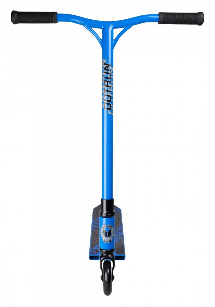 Blazer Pro Outrun 2 Complete Stunt Scooter - Blue - Front