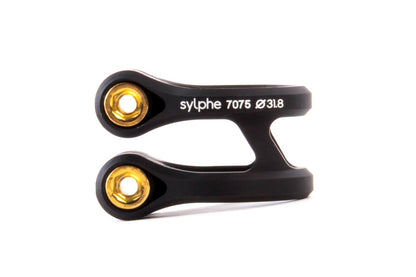 Ethic DTC Sylphe 2 Bolt Standard Stunt Scooter Clamp - Black - Detail