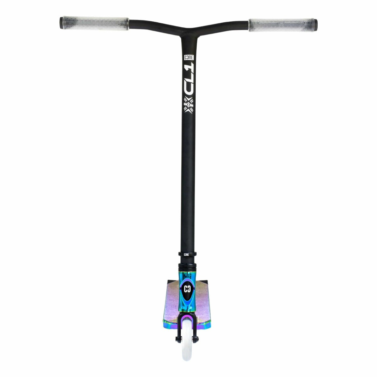 CORE CL1 Complete Stunt Scooter - Black / Neochrome - Front
