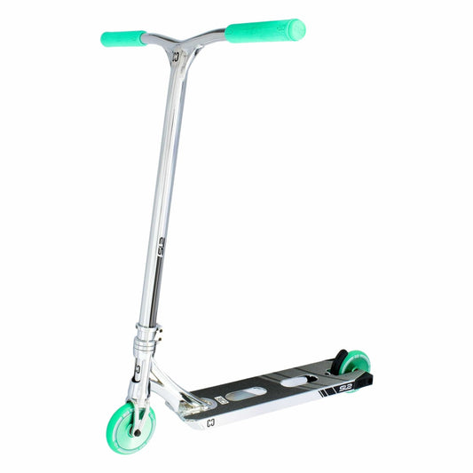 CORE SL2 Complete Stunt Scooter - Chrome / Teal