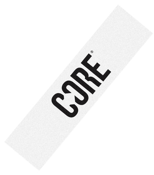 CORE Classic Stunt Scooter Griptape - Classic Logo White