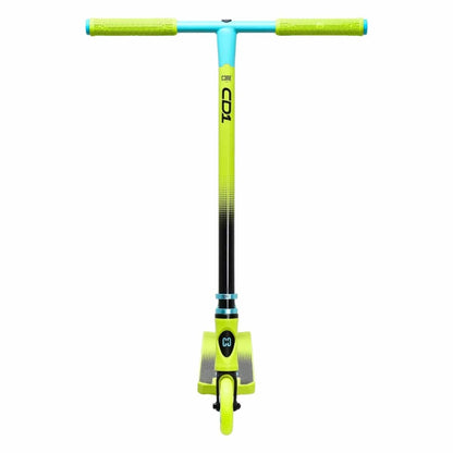 CORE CD1 Complete Stunt Scooter - Lime / Teal - Front