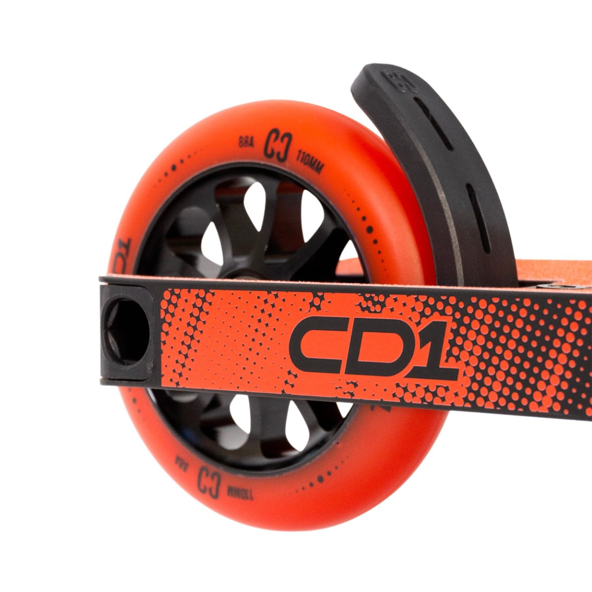 CORE CD1 Complete Stunt Scooter - Red / Black - Wheel