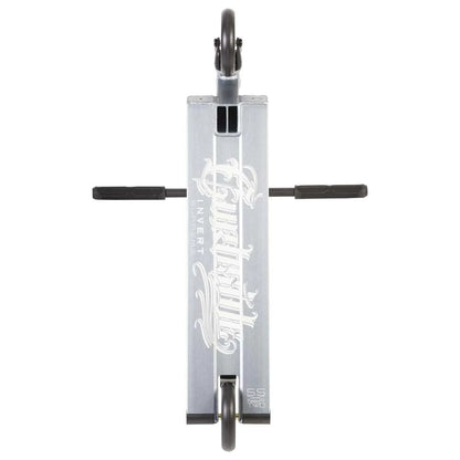 Invert Curbside Complete Street Stunt Scooter - Titanium Silver (M) - Graphic