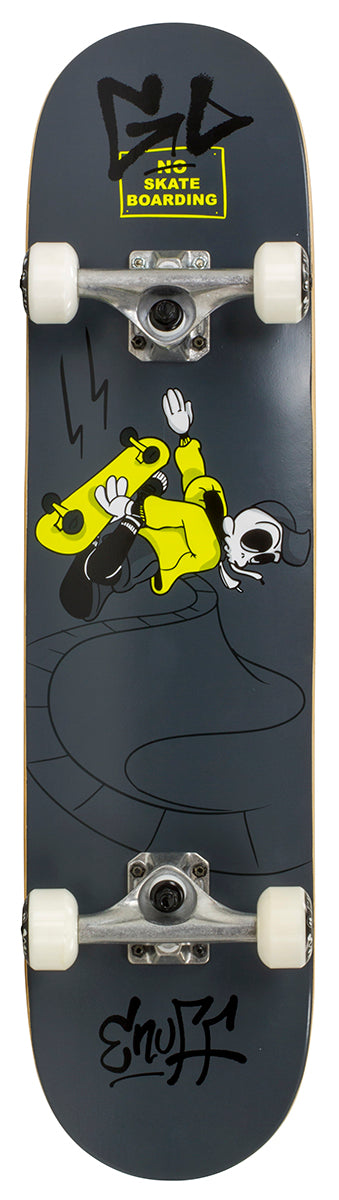 Enuff Skully Black Mini Complete Skateboard - 7.25" x 29.5"