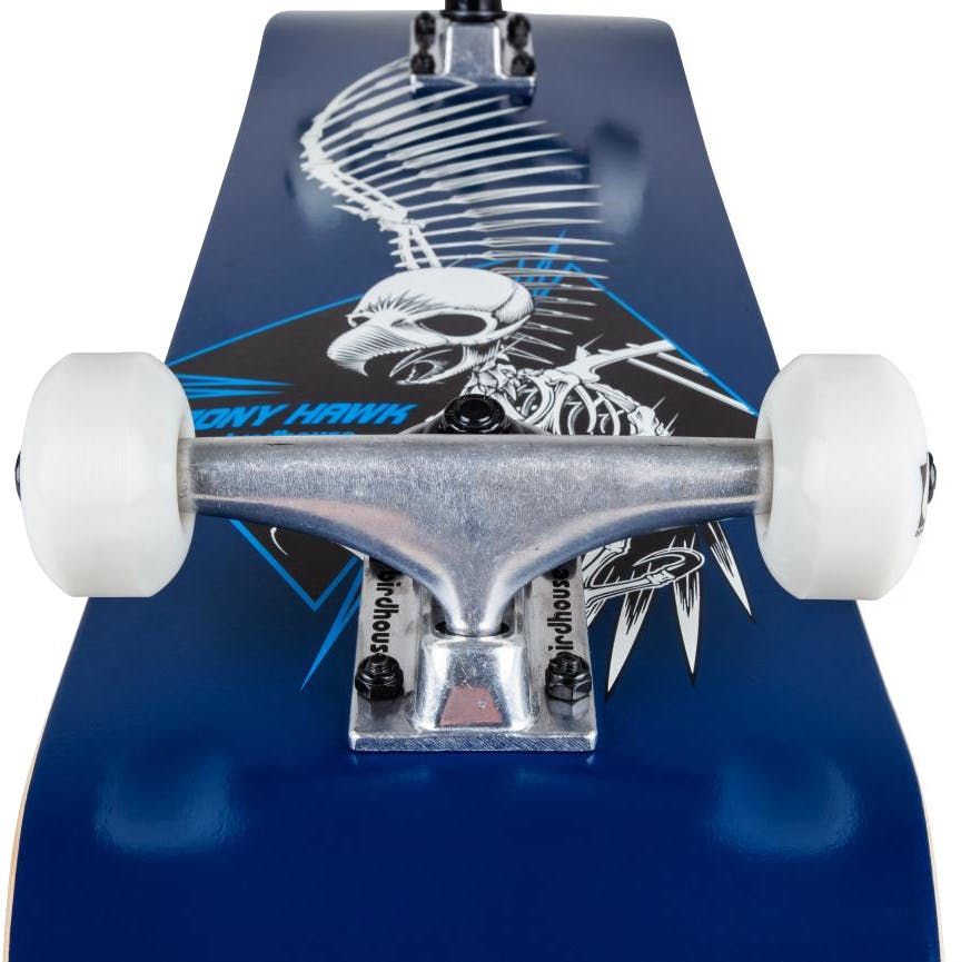 Birdhouse Stage 1 Full Skull 2 Blue Complete Skateboard - 7.5" x 31" - Detail