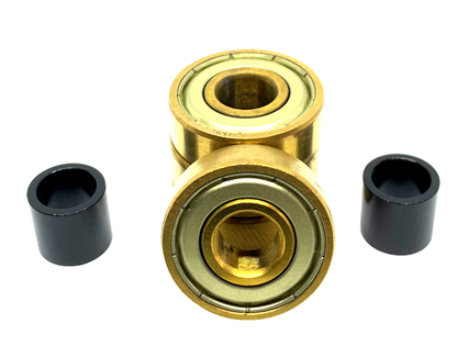 Logic ABEC 11 Gold Scooter Bearings - 4 Pack