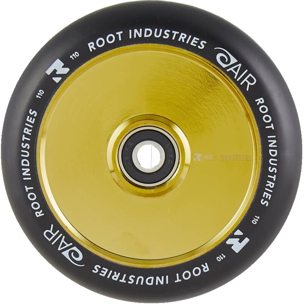 Root Industries AIR Hollowcore 110mm Stunt Scooter Wheel - Black / Gold