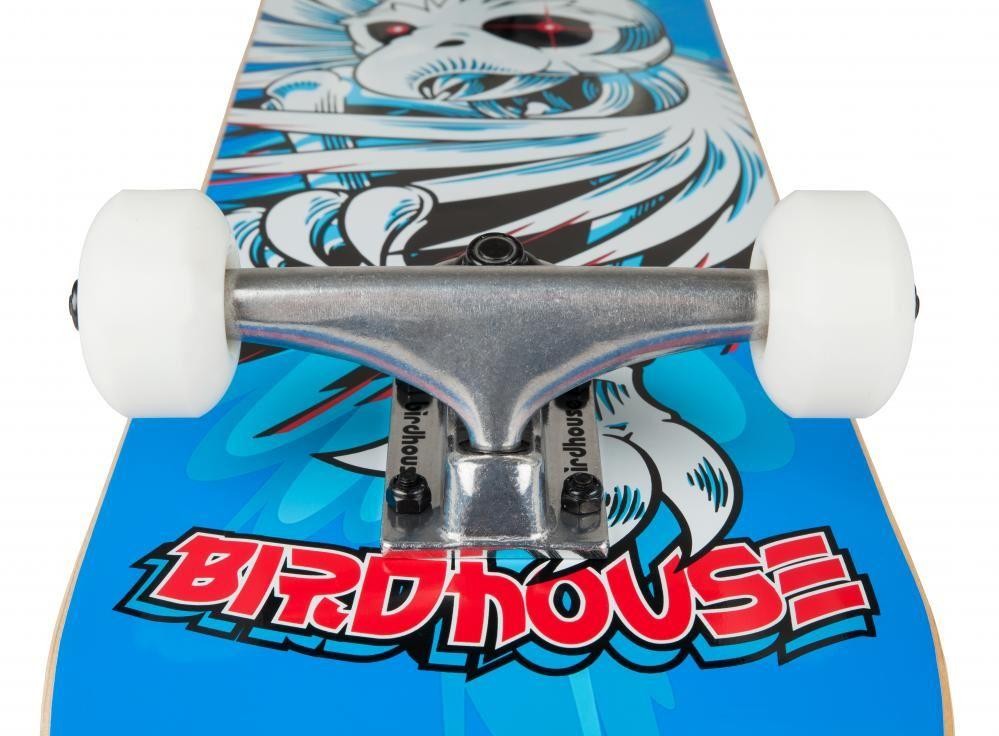 Birdhouse Stage 1 Hawk Spiral Blue Complete Skateboard - 7.75" x 31.25" - Detail