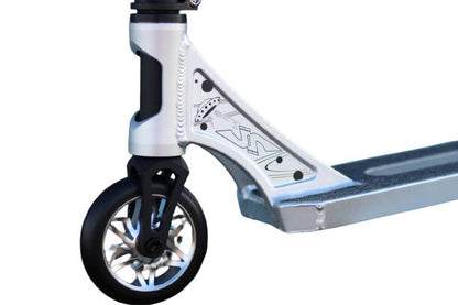 JP Supreme Mirai Complete Stunt Scooter - Silver - Wheel