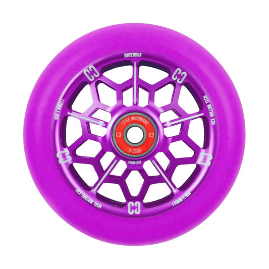 CORE Hex Hollow Core 110mm Stunt Scooter Wheel - Purple