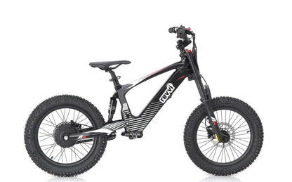 Revvi 18" Kids Electric Balance Bike - Black - Right