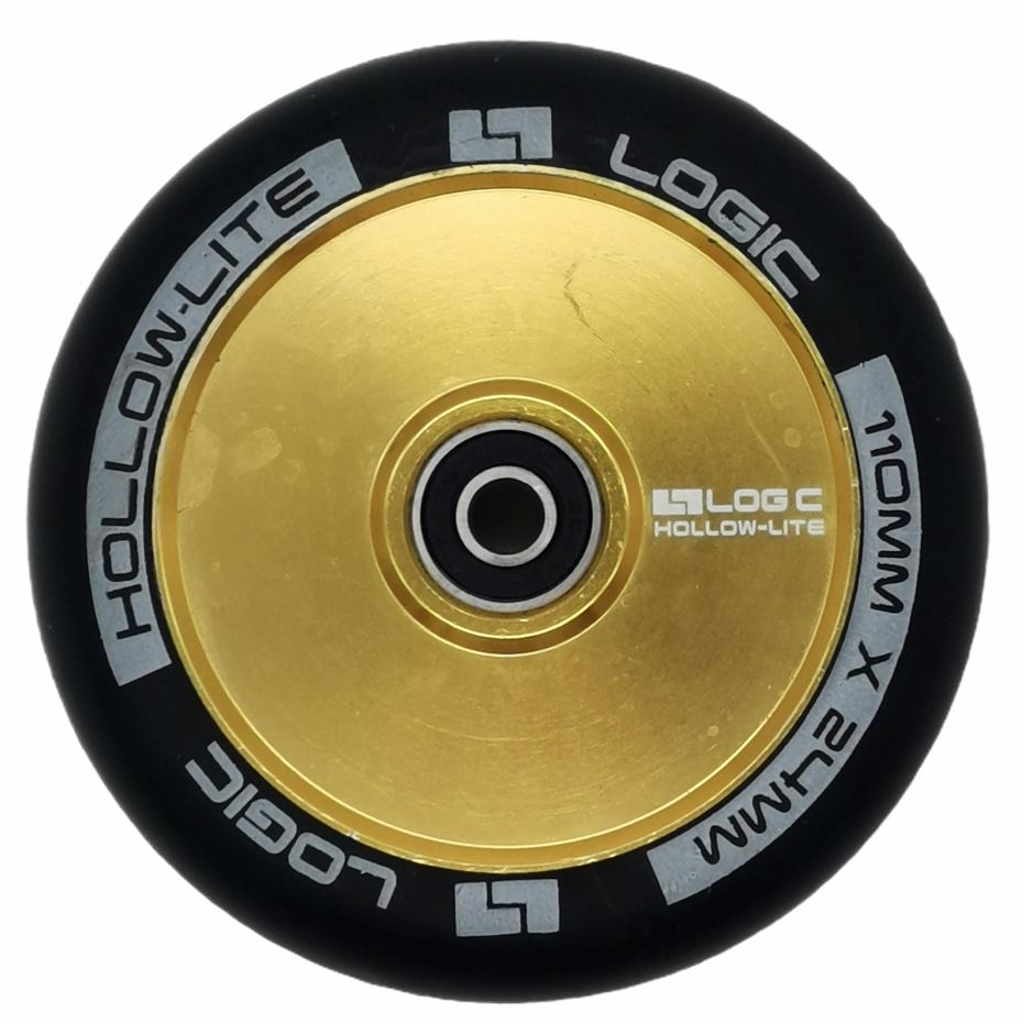 Logic Hollow Lite 110mm Stunt Scooter Wheel - Gold