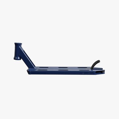 Longway S-Line Kaiza+ Midnight Blue Stunt Scooter Deck - 4.5" x 19" - Side