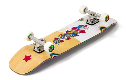 Mindless Flash Snake Natural / White Complete Cruiser - 32" x 8.5" - Graphic