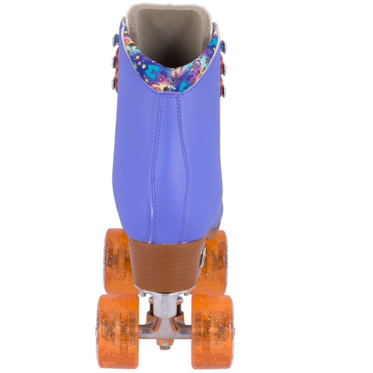 Moxi Beach Bunny Quad Roller Skates - Periwinkle - Rear