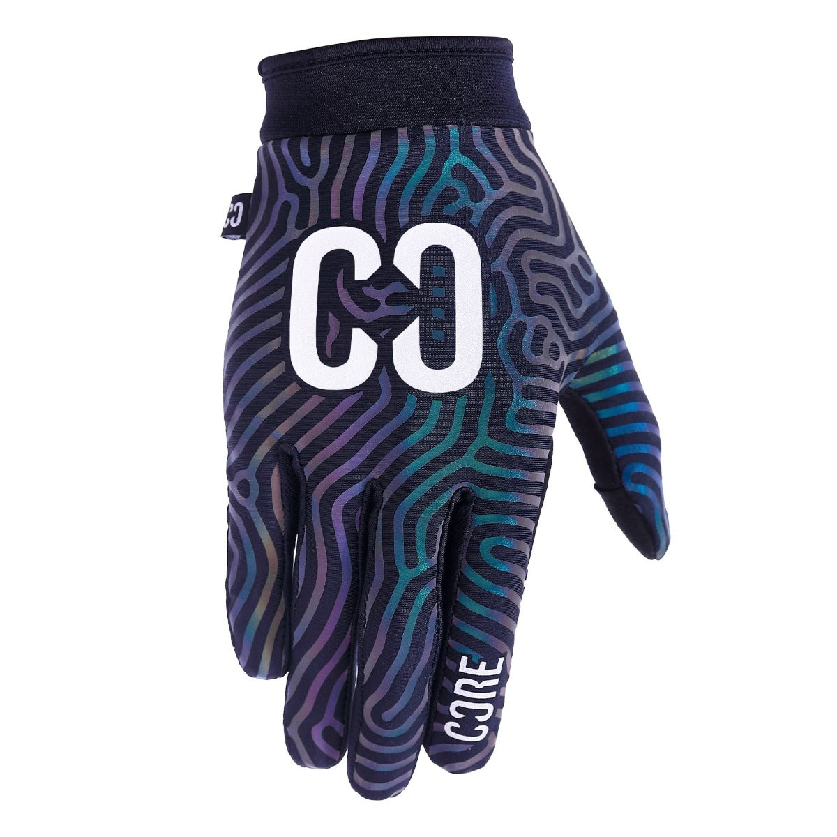 CORE Aero Skate Protection Gloves - Neochrome Reflective