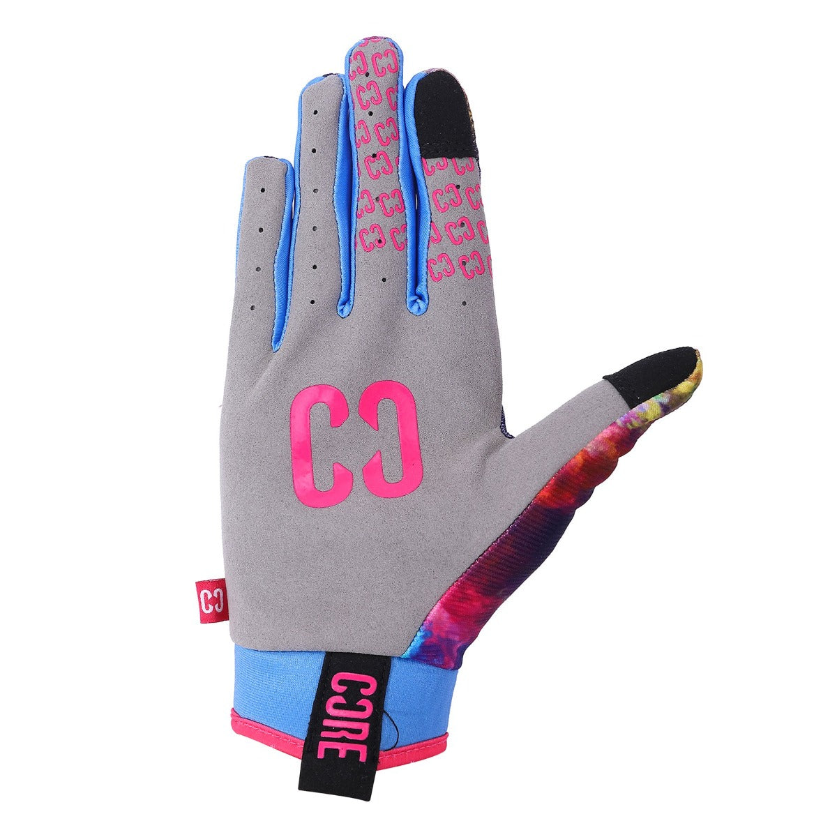 CORE Aero Skate Protection Gloves - Neon Galaxy - Palm