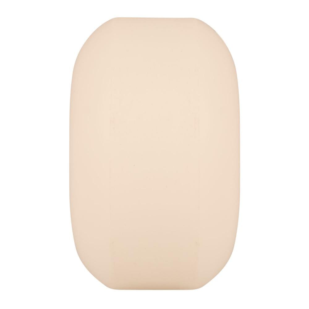 A rectangular bar of soap with rounded edges in a beige tone, evoking the look of OJ Elite Mini Combo Skateboard Wheels by OJ Wheels, perfectly centered on a plain white background.