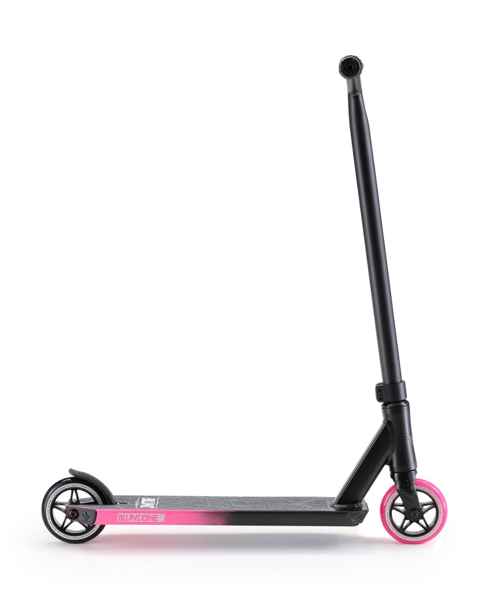 Blunt Envy ONE S3 Complete Stunt Scooter - Black / Pink - Side