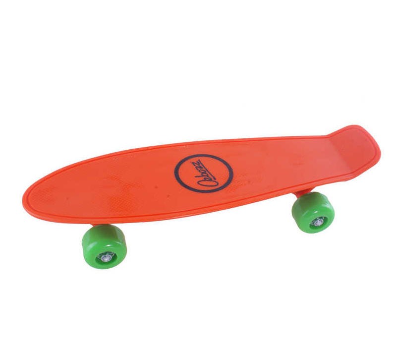 Ozbozz 17" Plastic Cruiser Skateboard - Orange