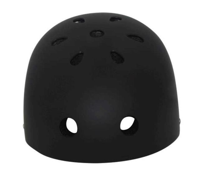 Ozbozz Sports Skate / Scooter Helmet - Black - Rear