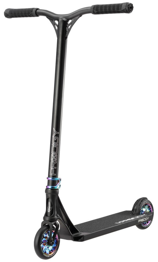 Blunt Envy Prodigy X Complete Stunt Scooter - Black / Oil Slick Neochrome