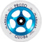 Proto Plasma 110mm Stunt Scooter Wheel - Clear / Electric Blue