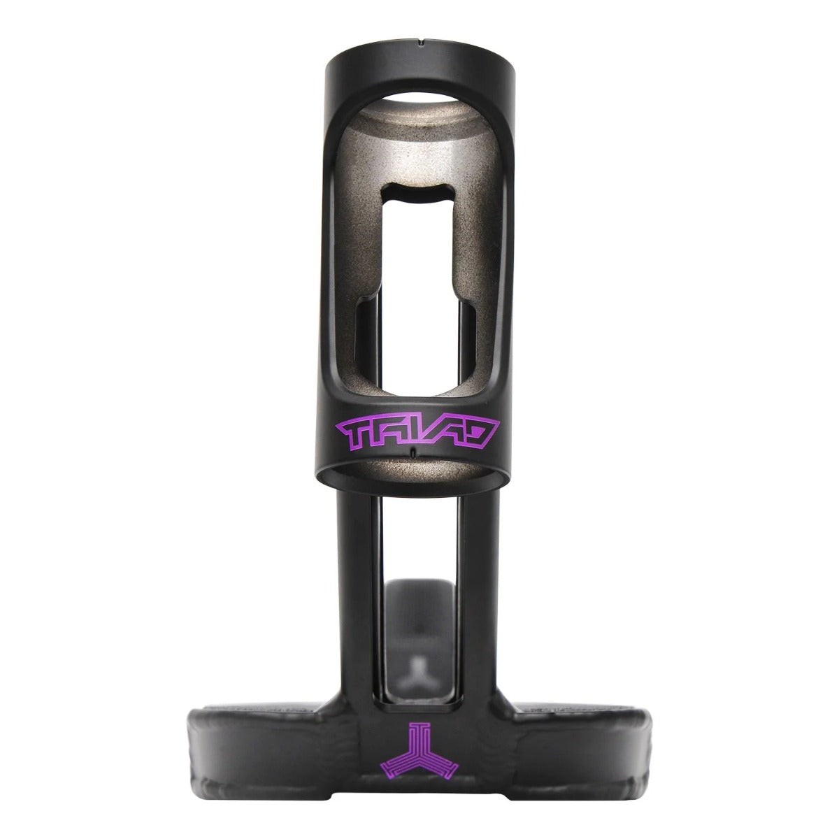 Triad Psychic Black / Purple Stunt Scooter Deck - 5.1" x 22" - Headtube