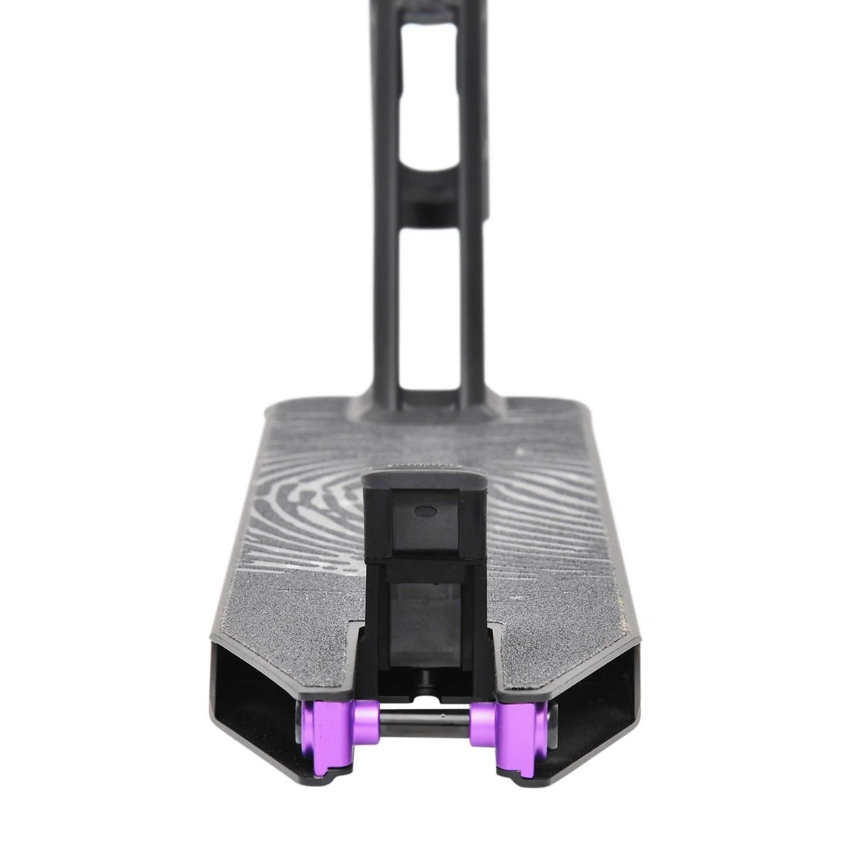 Triad Psychic Black / Purple Stunt Scooter Deck - 4.7" x 20.5" - Brake