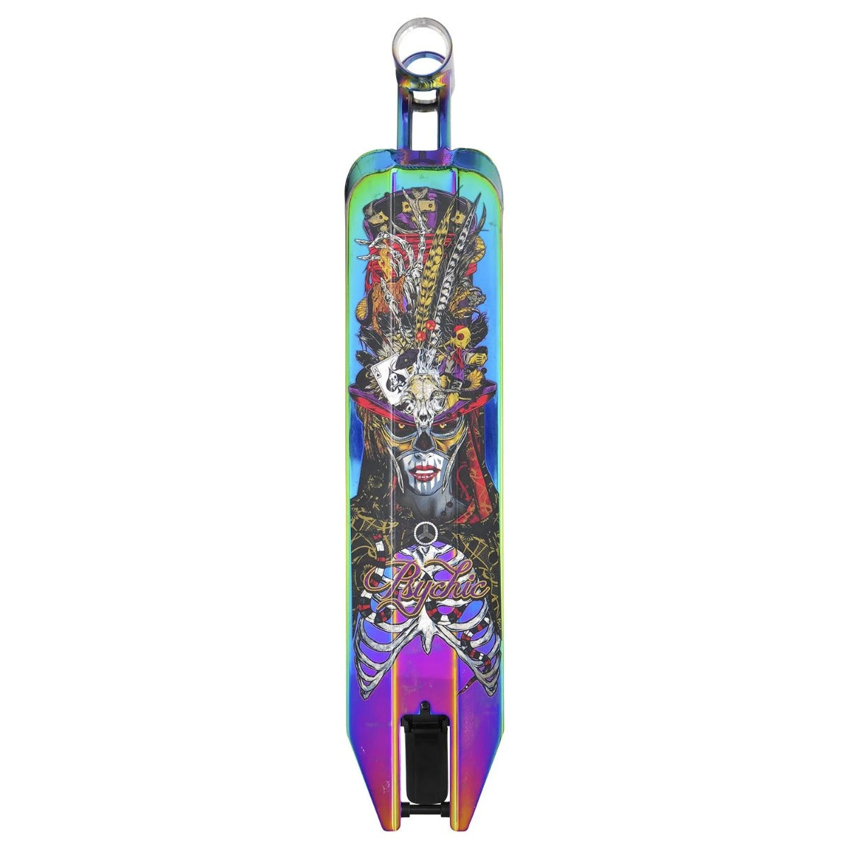 Triad Psychic Neochrome / Black Stunt Scooter Deck - 4.7" x 20.5" - Graphic