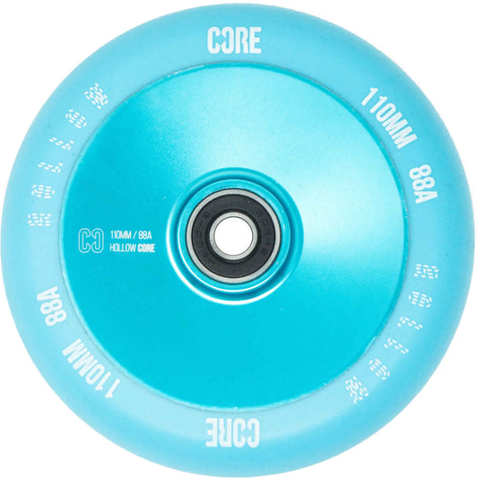 CORE Hollow Core V2 110mm Stunt Scooter Wheels - Mint Blue