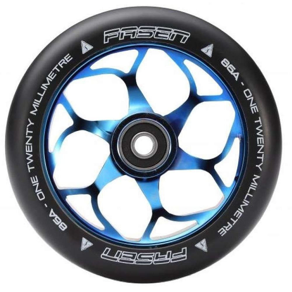 Fasen 6 Spoke 120mm Stunt Scooter Wheel - Burnt Pipe