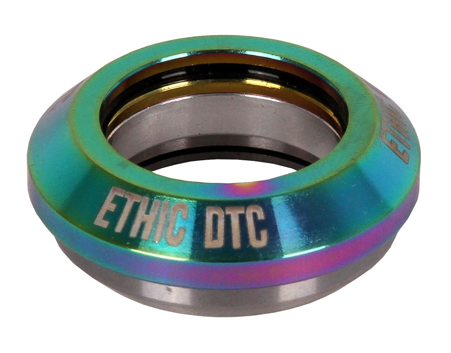 Ethic DTC Basic Integrated Stunt Scooter Headset - Neochrome - Detail