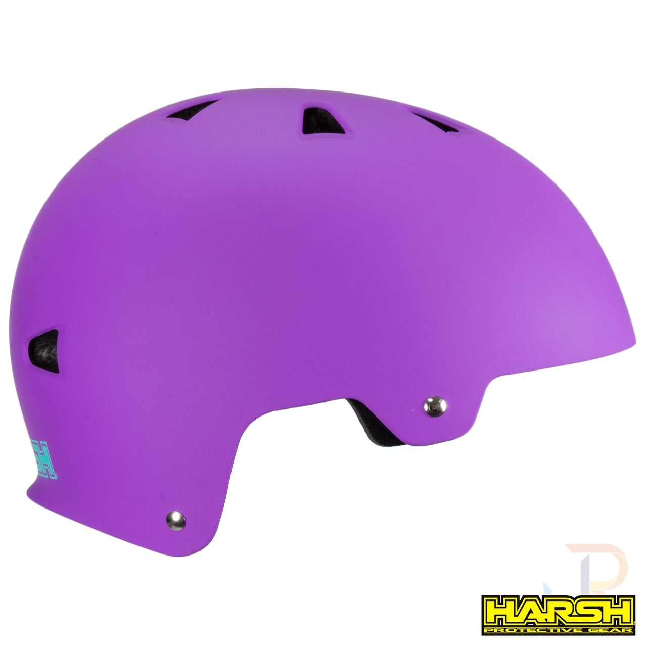 Harsh ABS Skate / Scooter Helmet - Purple - Side