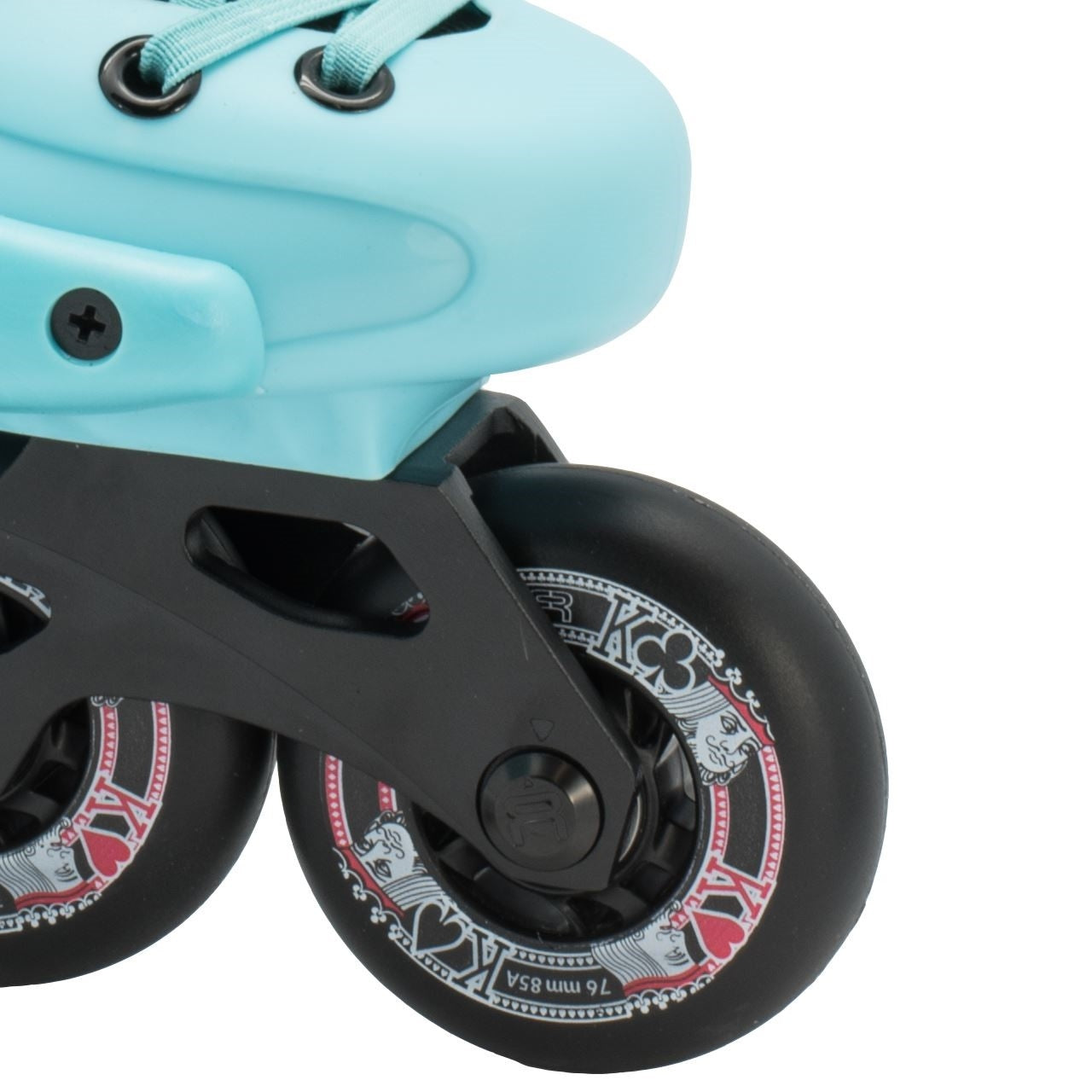 FR Skates Junior Adjustable Inline Skates - Blue - Wheel