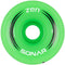 Radar Sonar Zen 85A Quad Roller Skate Wheels - Green 62mm x 32mm